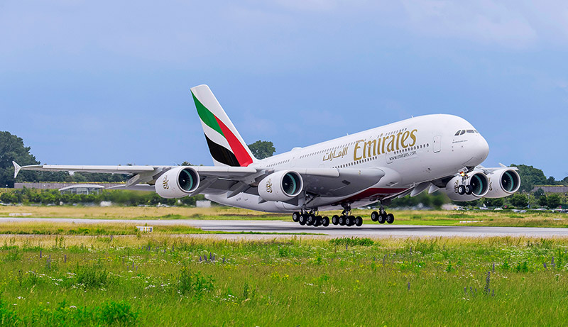 Vlieg met de reusachtige Airbus A380 met Emirates naar Dubai